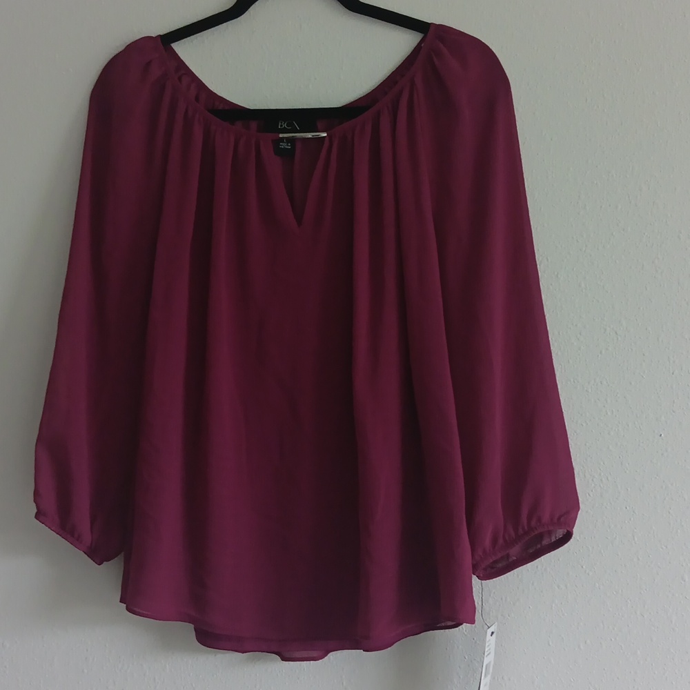 BCX RASPBERRY TOP SIZE LARGE
